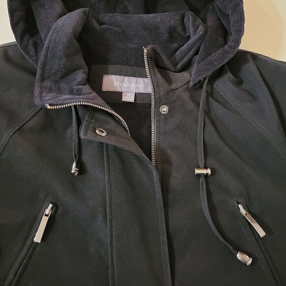 Liz Claiborne Anorak Hooded Winter Coat - Picture 8 of 16